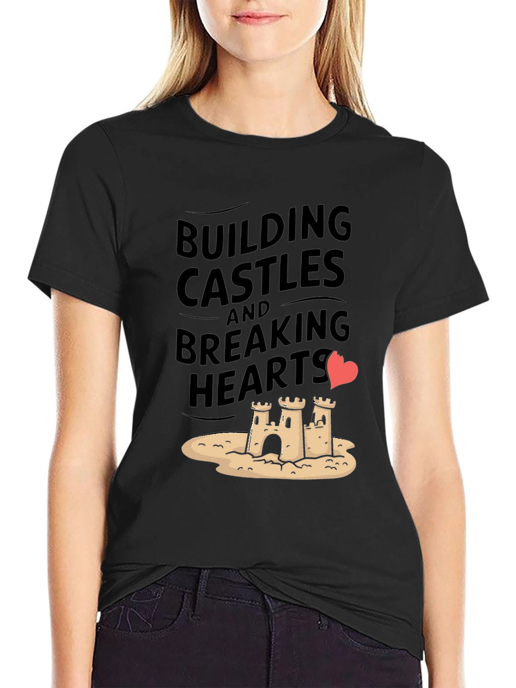 Building Castles & Breaking Hearts Graphic Tee
