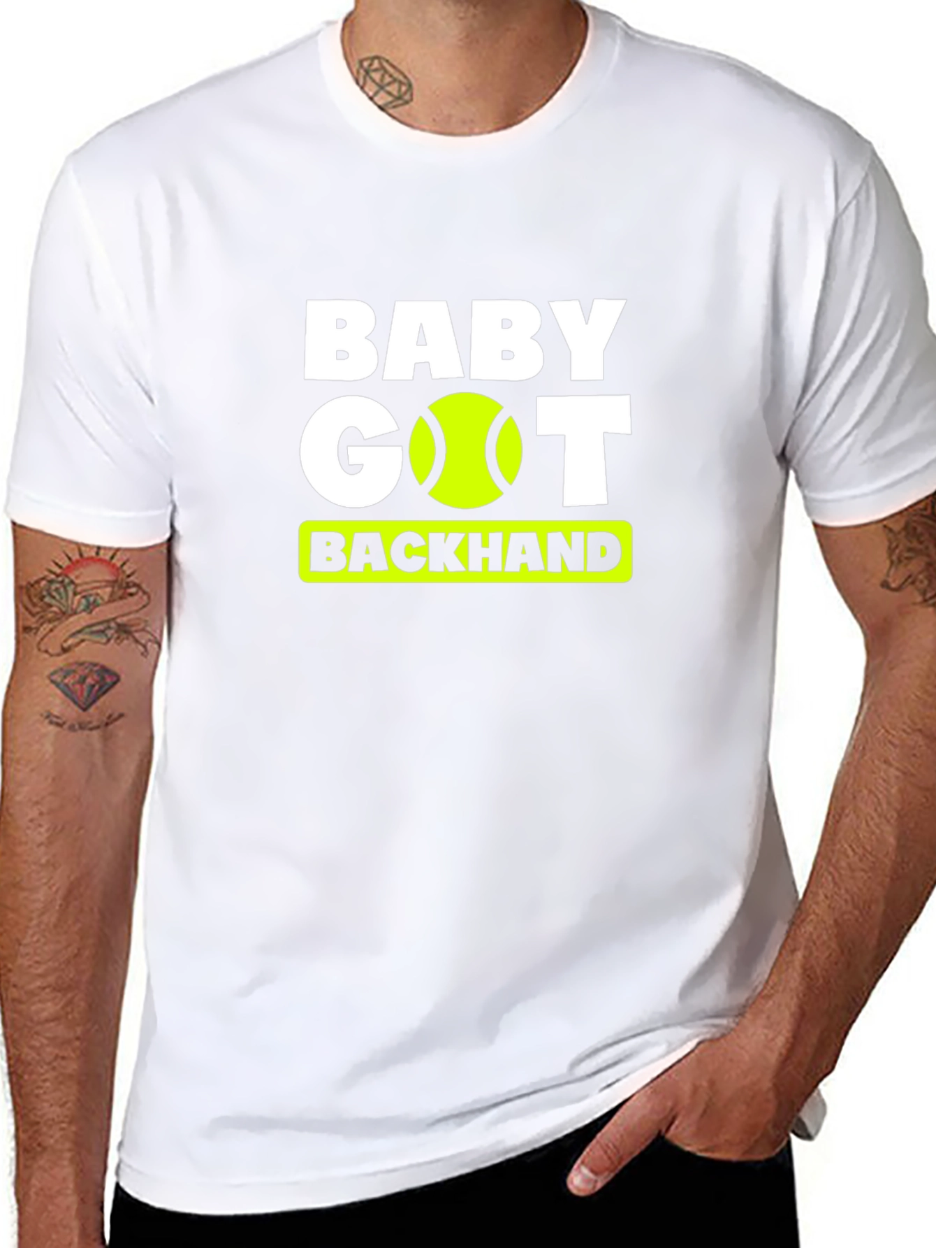 Baby Got Backhand Tennis T-Shirt