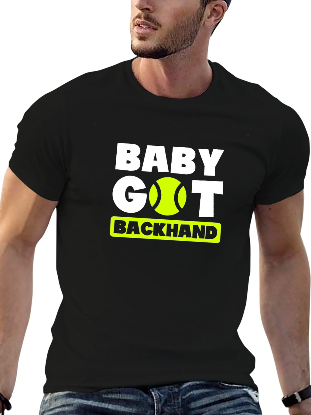 Baby Got Backhand Tennis T-Shirt