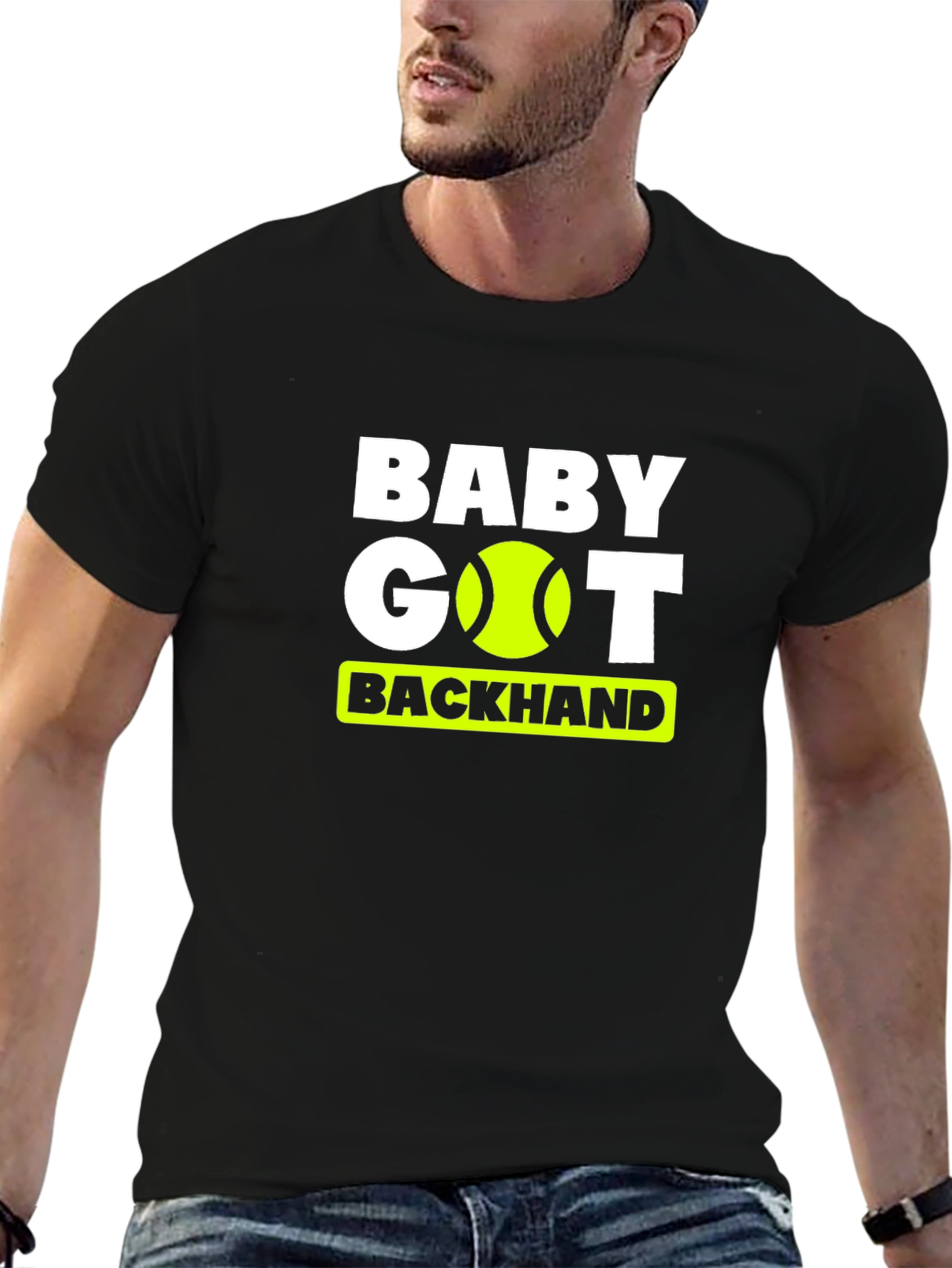 Baby Got Backhand Tennis T-Shirt