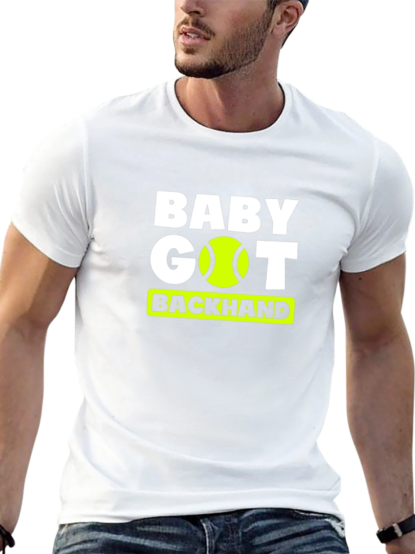Baby Got Backhand Tennis T-Shirt
