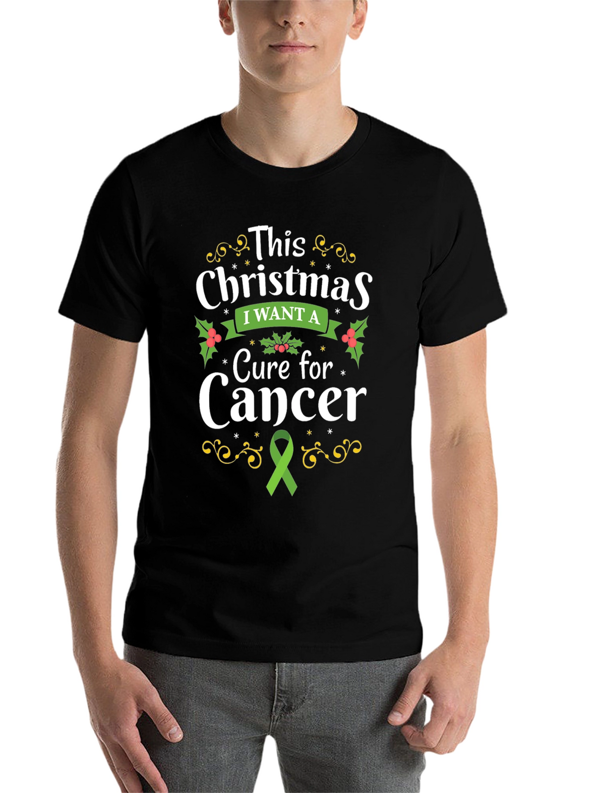 Christmas Cancer Cure T-Shirt