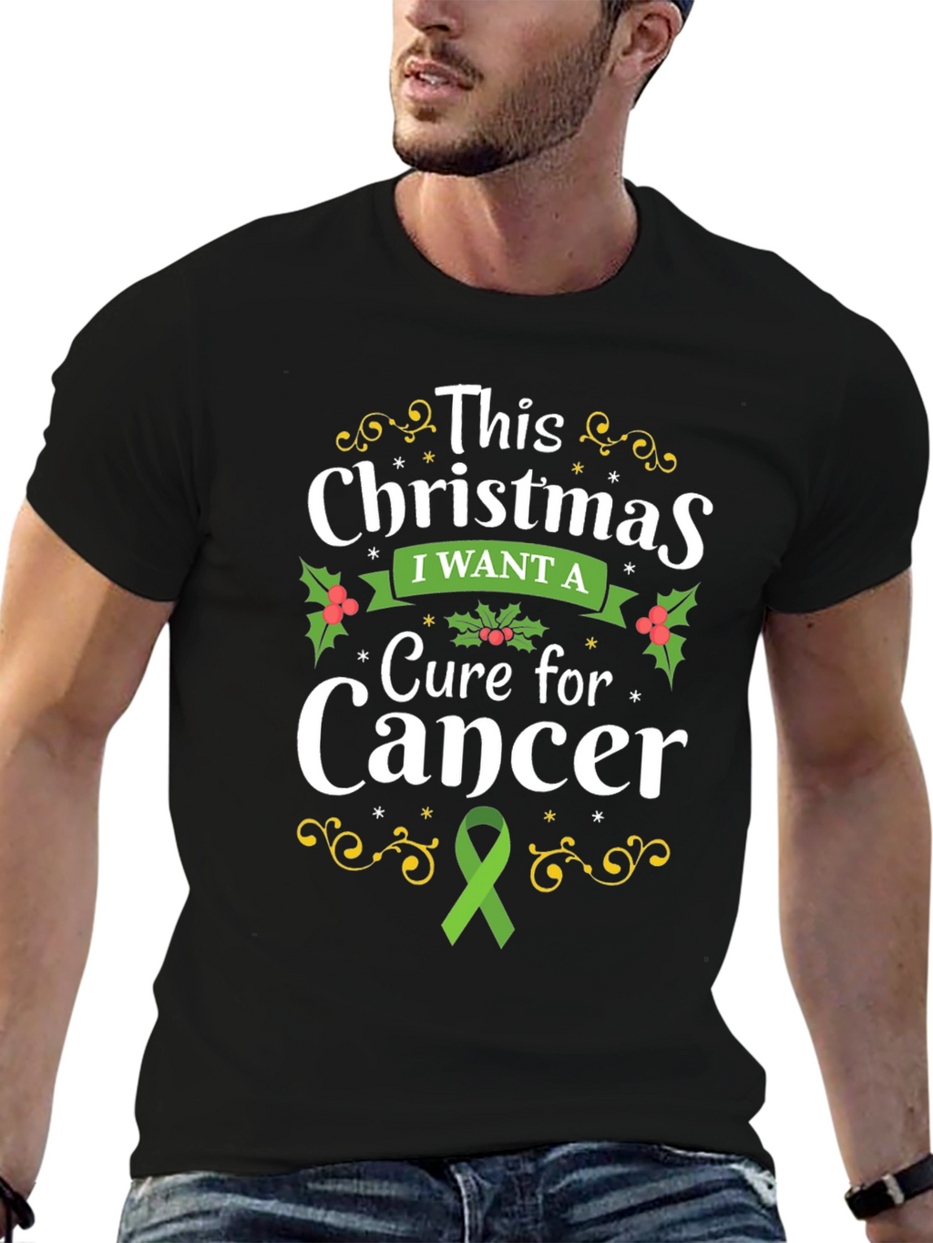 Christmas Cancer Cure T-Shirt