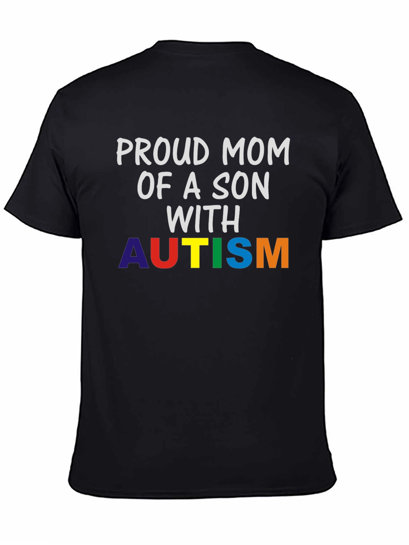Proud Mom of Son with Autism T-Shirt