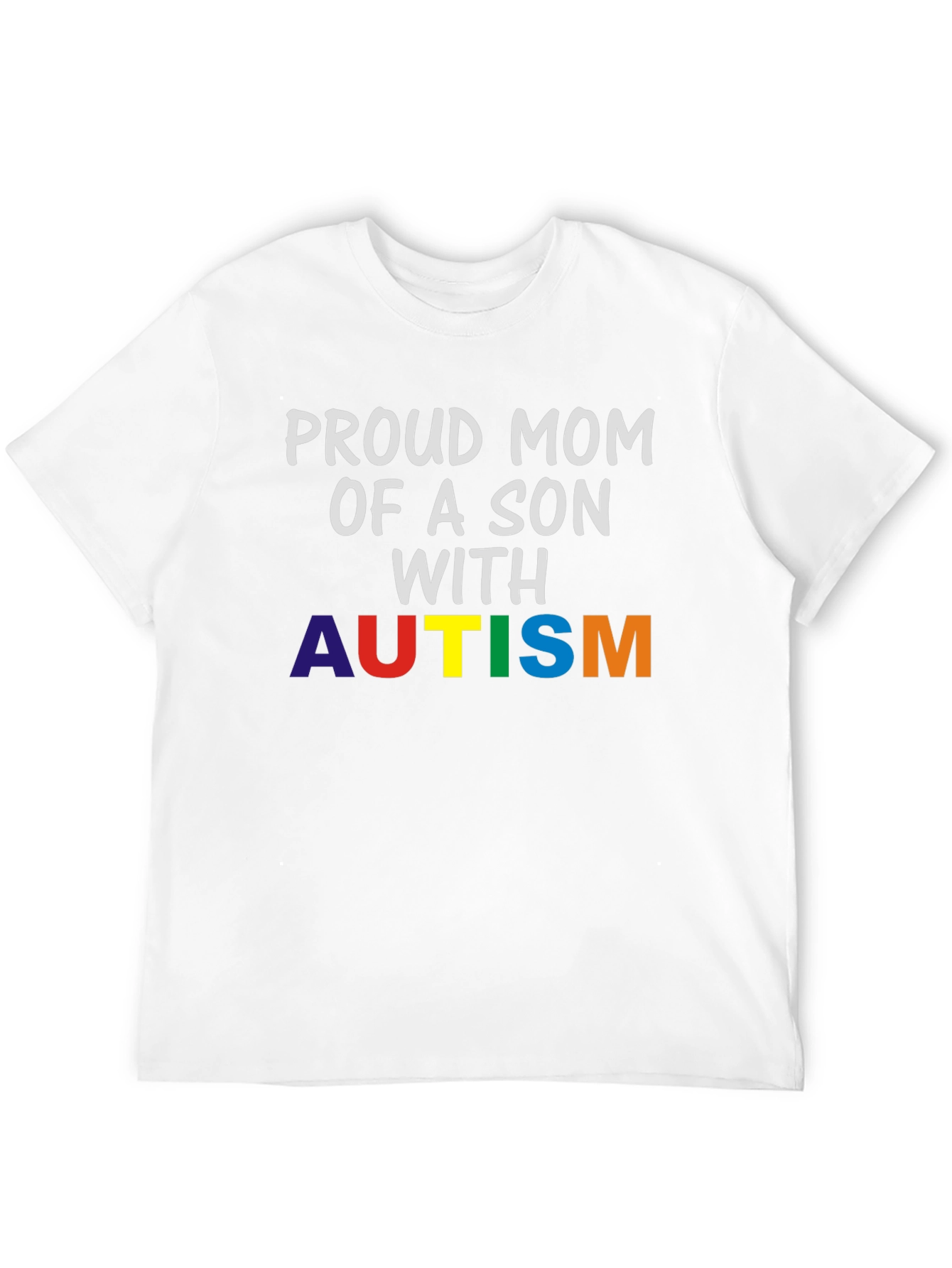 Proud Mom of Son with Autism T-Shirt