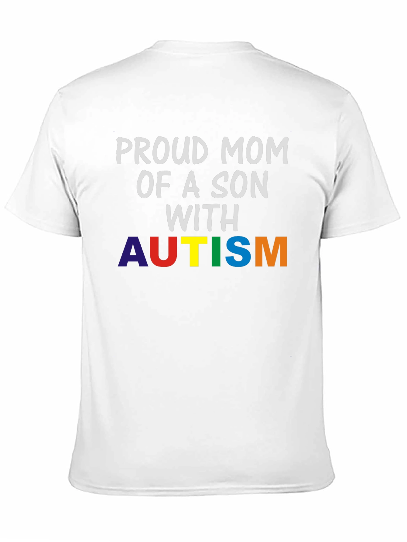 Proud Mom of Son with Autism T-Shirt