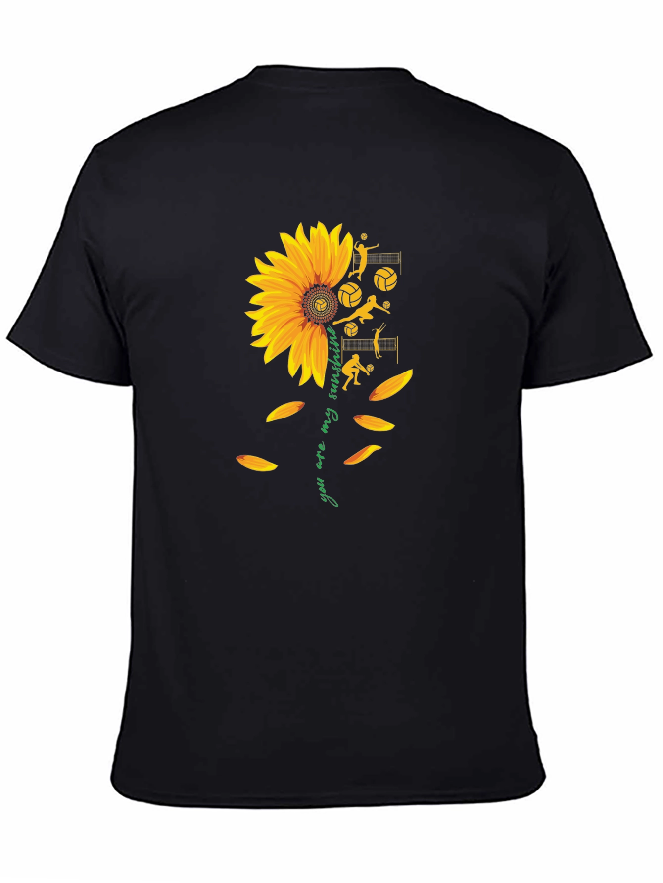 Sunflower Volleyball Graphic Tee