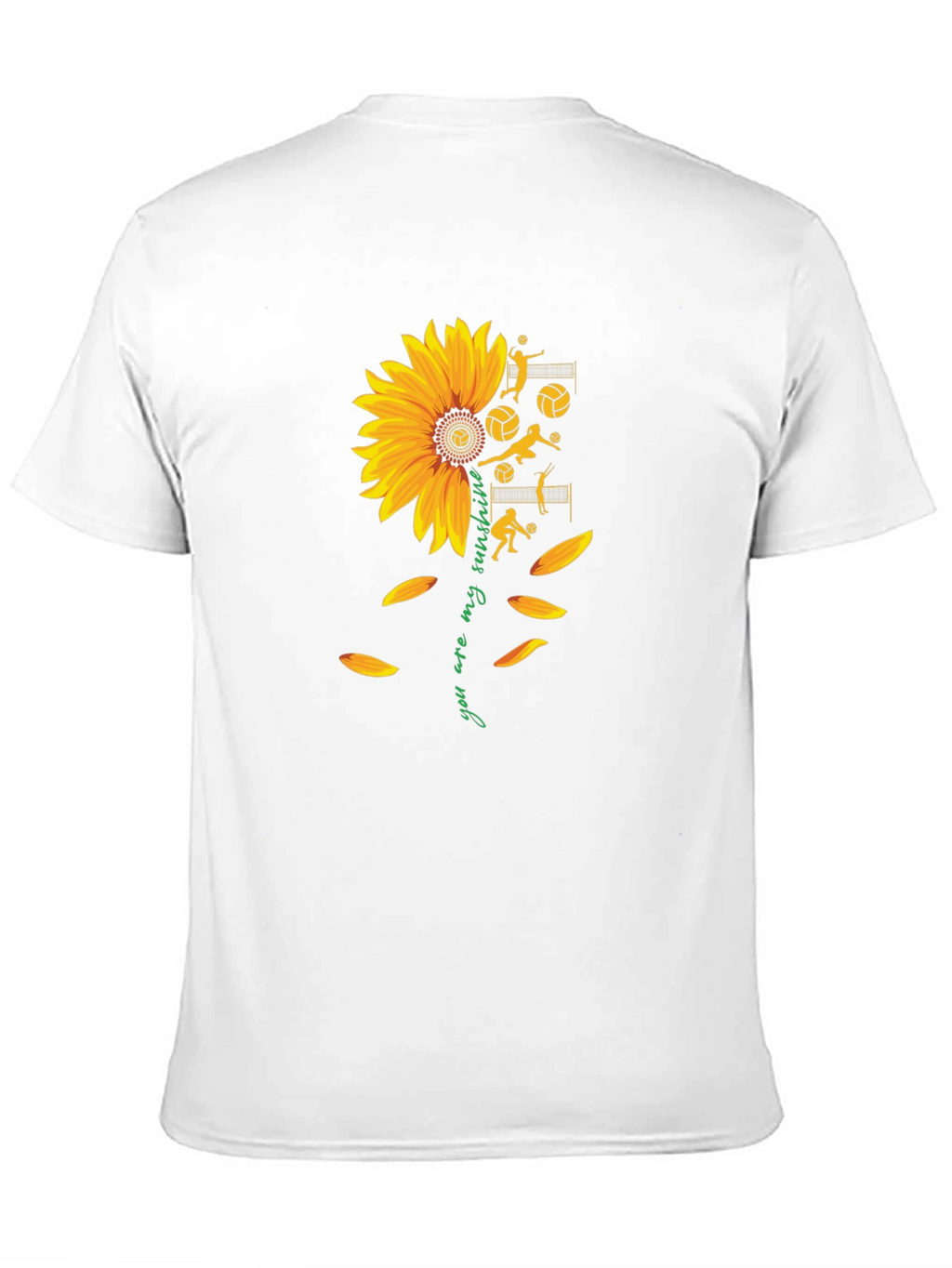 Sunflower Volleyball Graphic Tee