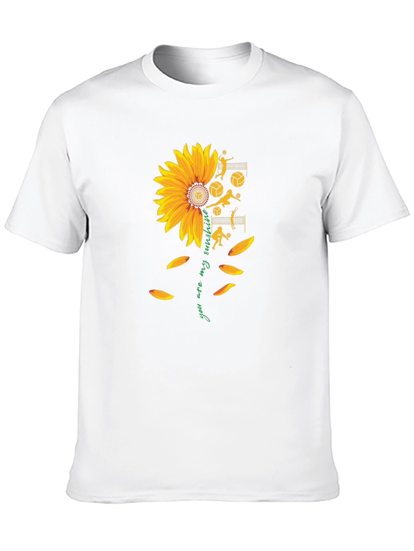 Sunflower Volleyball Graphic Tee