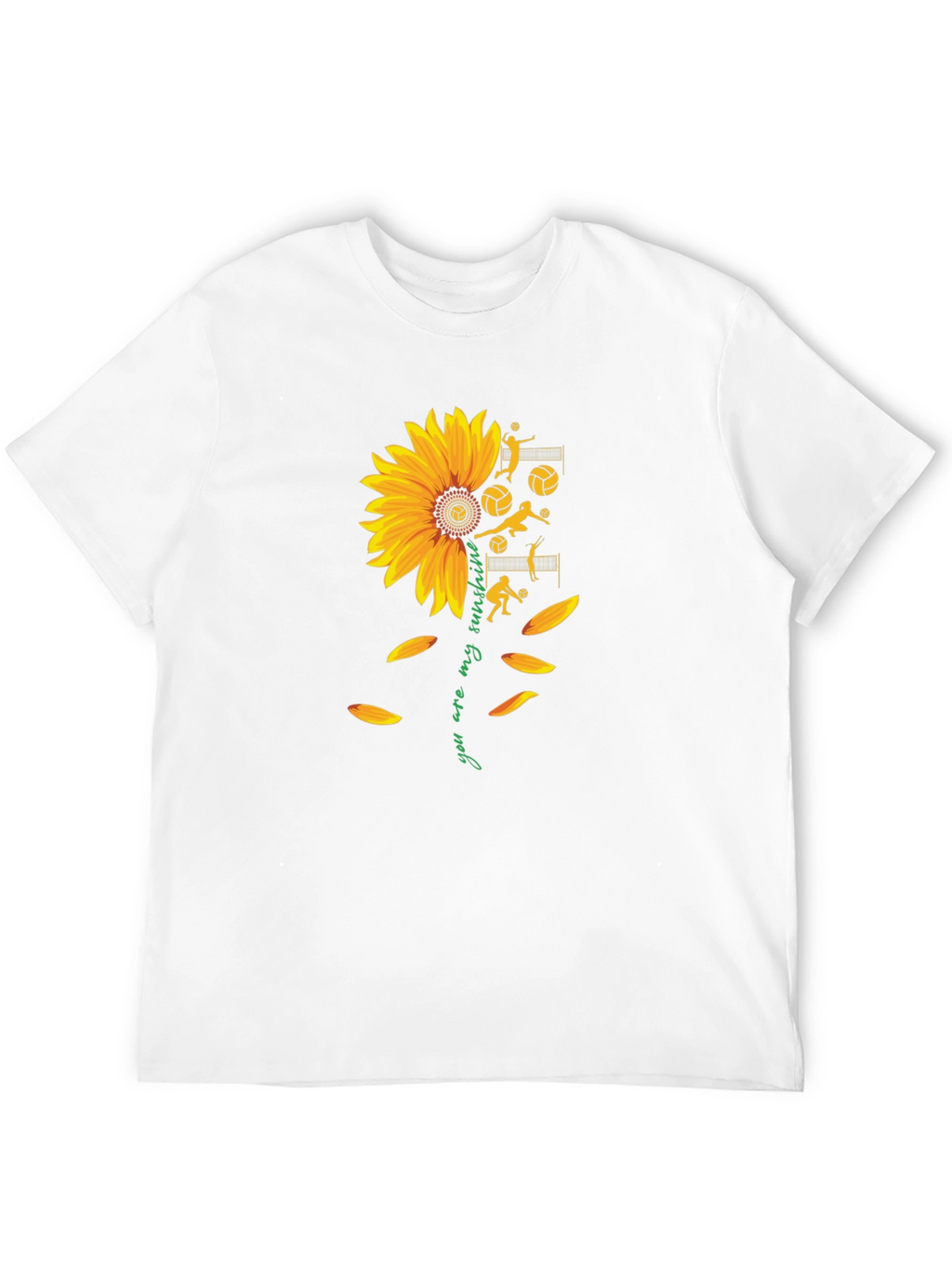 Sunflower Volleyball Graphic Tee