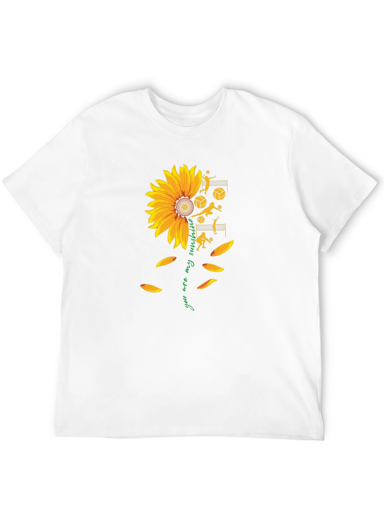 Sunflower Volleyball Graphic Tee
