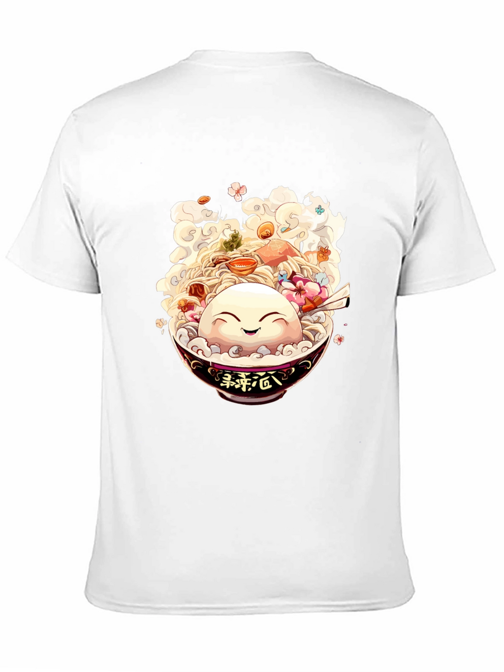 Anime Ramen Bowl Graphic T-Shirt
