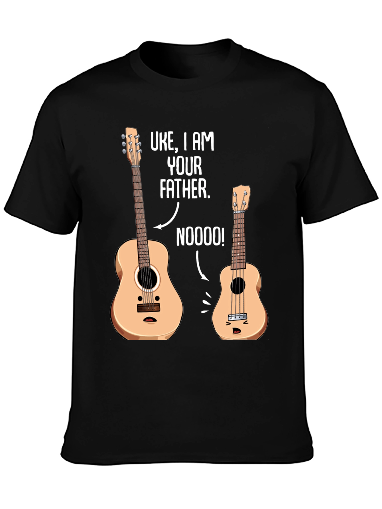 Uke I am Your Father Funny Music T-Shirt