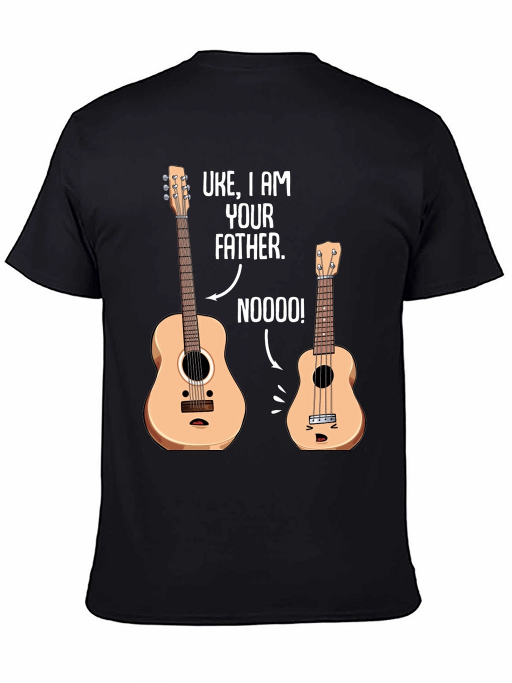Uke I am Your Father Funny Music T-Shirt