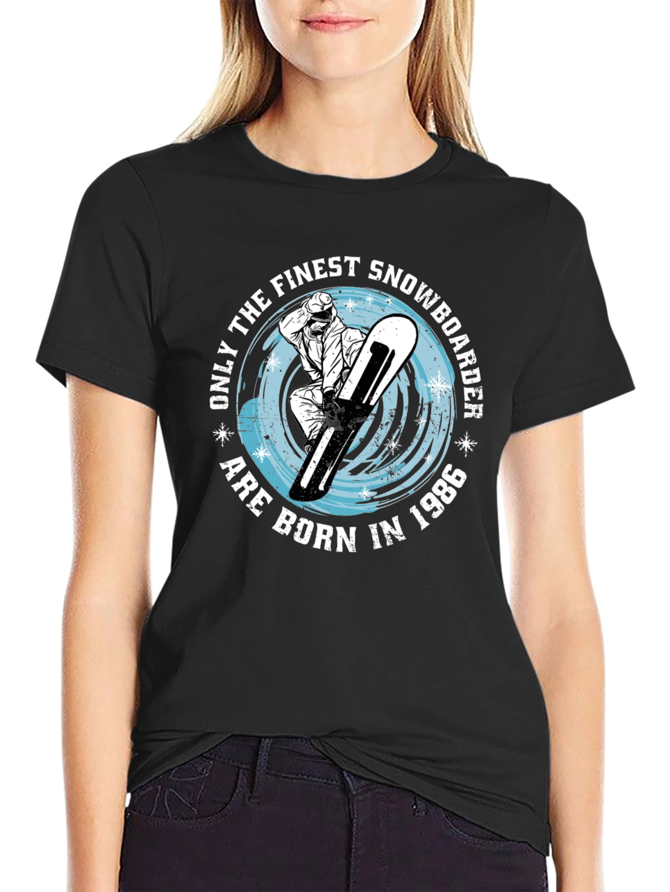 Finest Snowboarder Born in 1986 Graphic T-Shirt