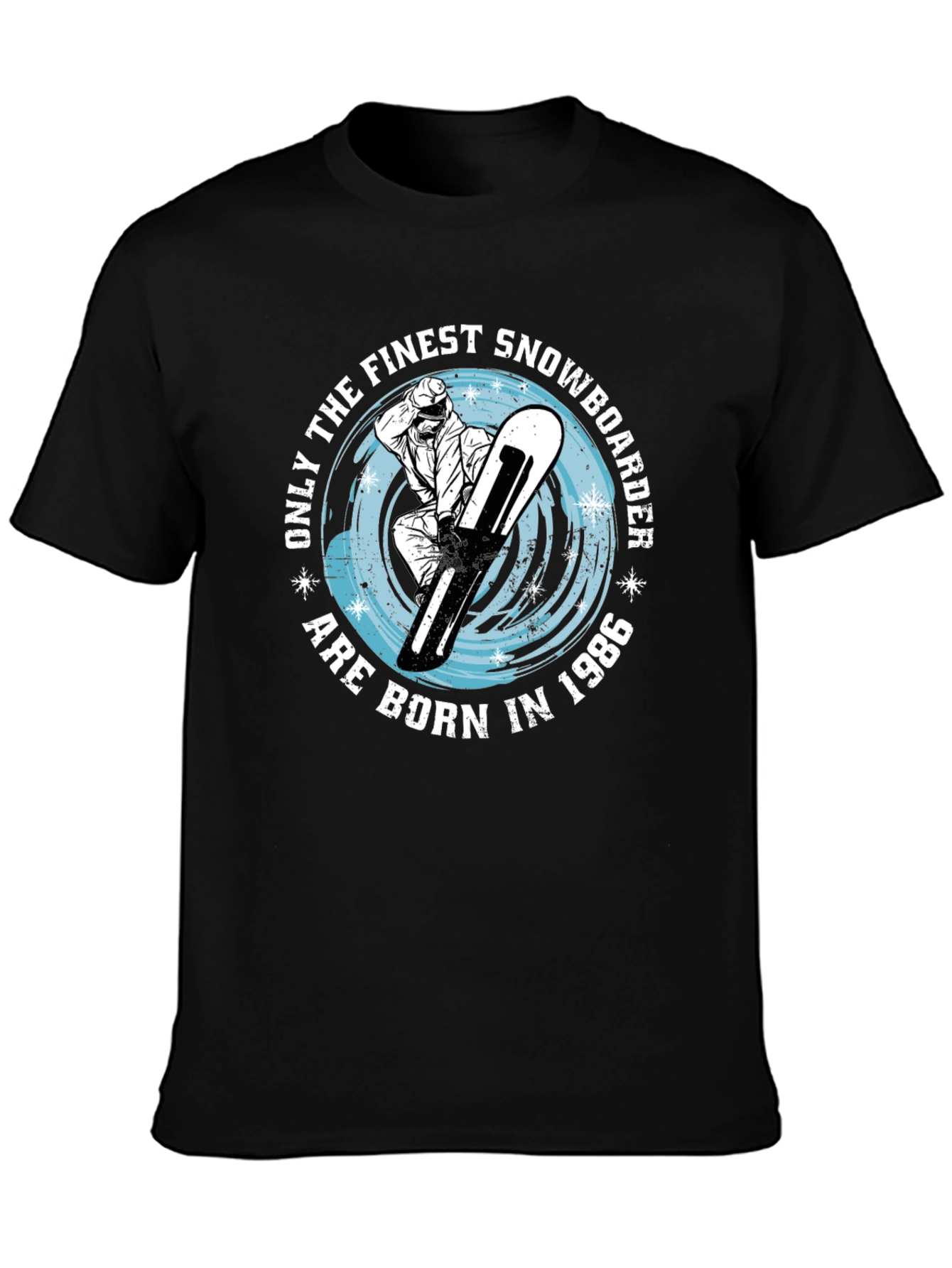 Finest Snowboarder Born in 1986 Graphic T-Shirt