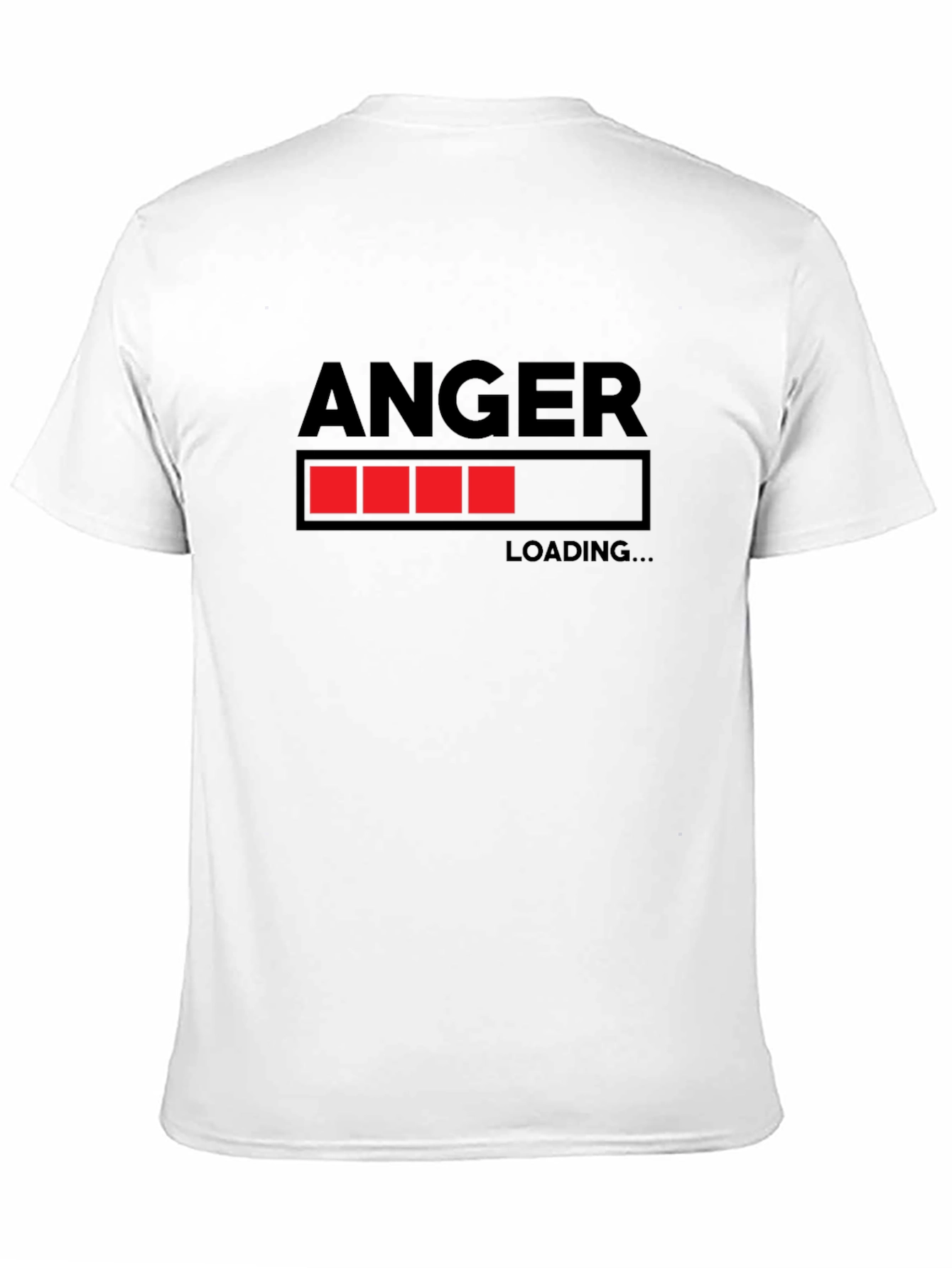 Anger Loading Funny Graphic T-Shirt