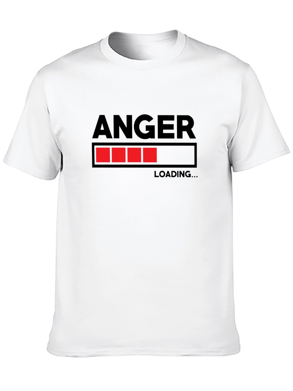 Anger Loading Funny Graphic T-Shirt