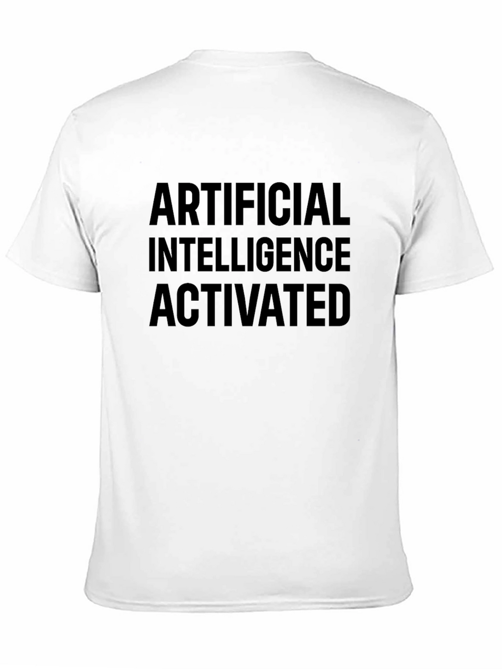 AI Activated Black T-Shirt