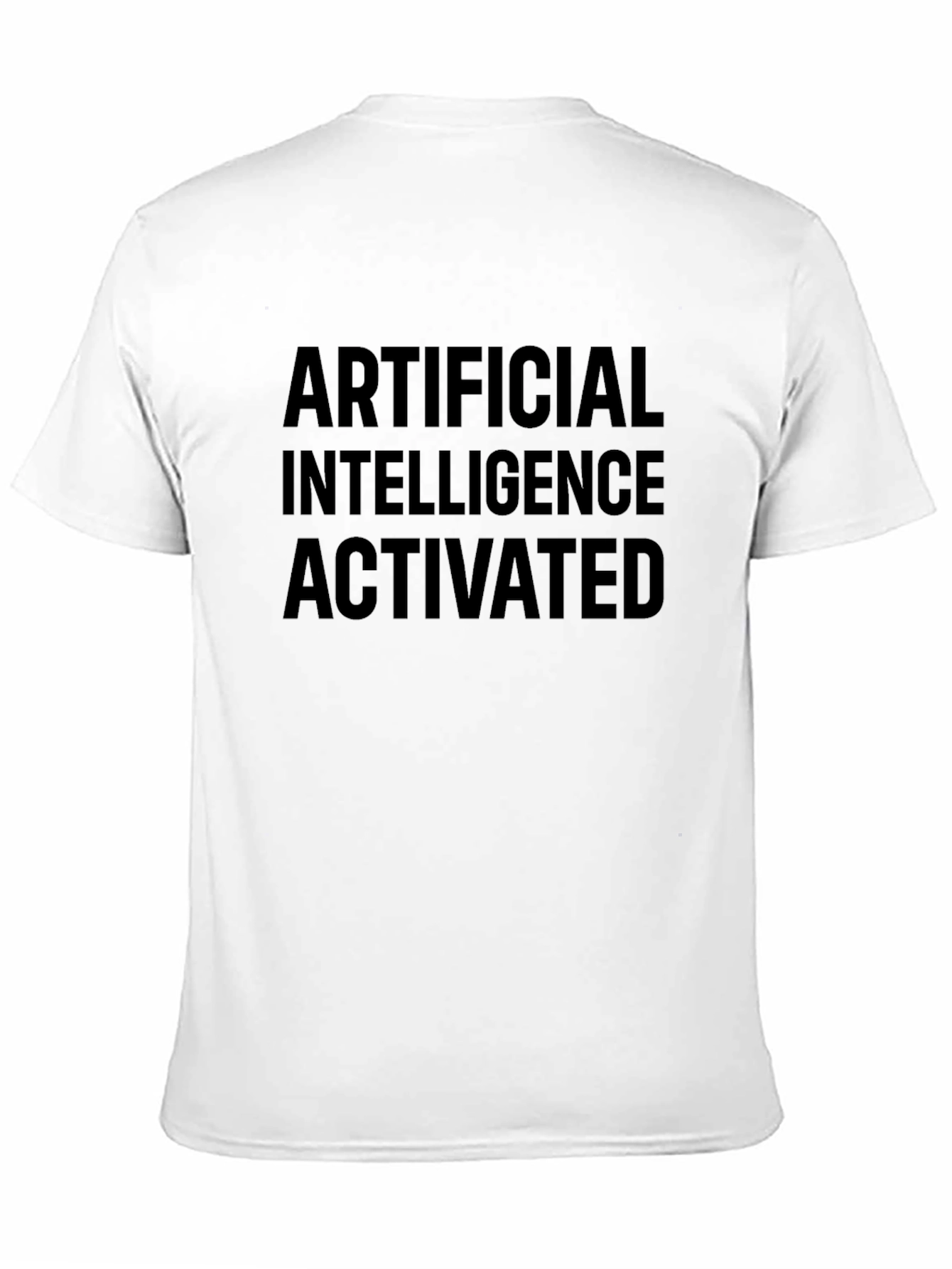 AI Activated Black T-Shirt
