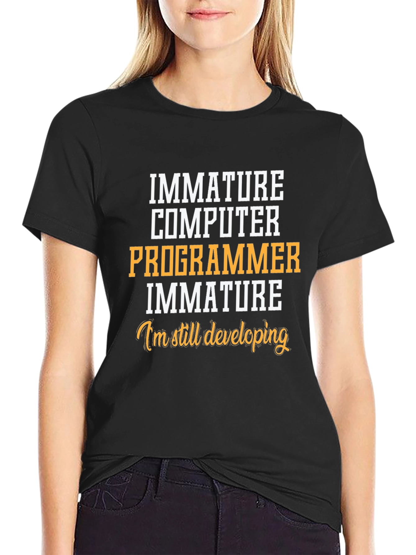 Immature Computer Programmer T-Shirt