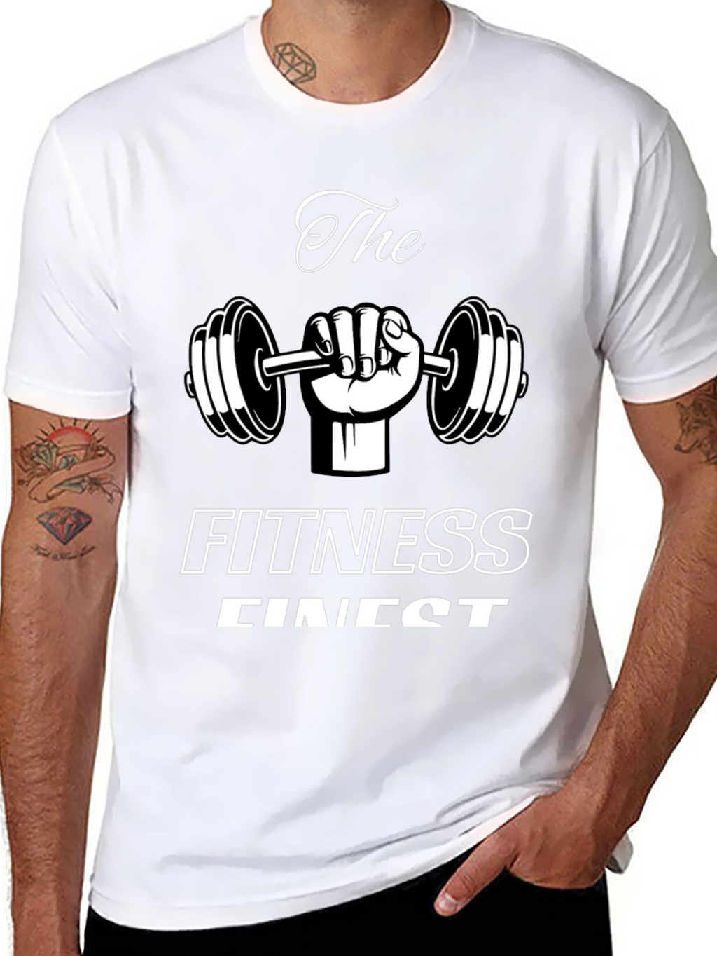 The Fitness Finest Graphic T-Shirt
