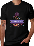 Carnival Graphic T-Shirt Festive Celebration Tee