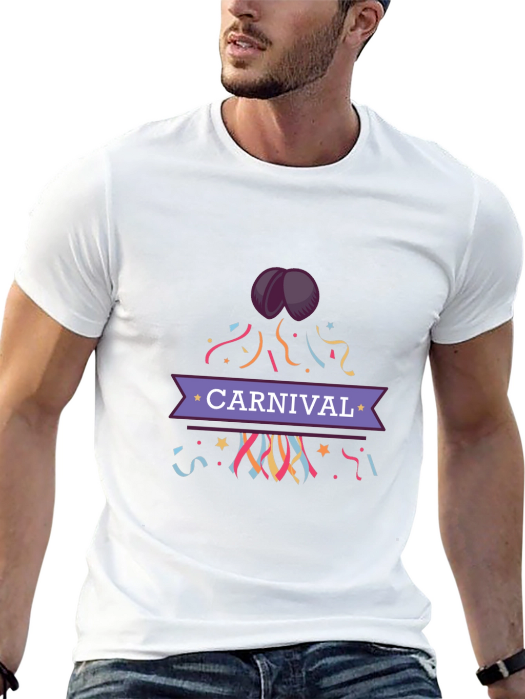 Carnival Graphic T-Shirt Festive Celebration Tee