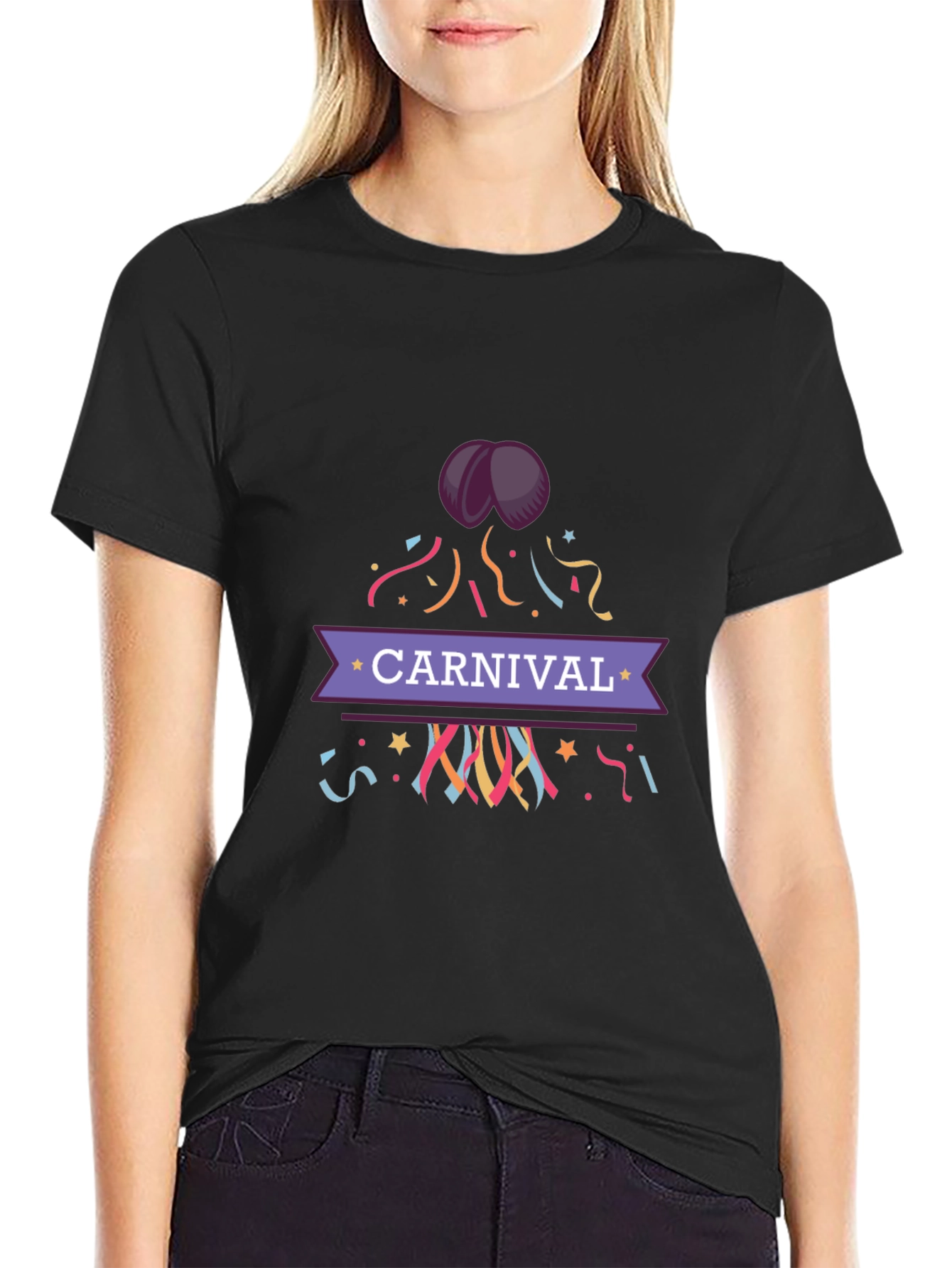 Carnival Graphic T-Shirt Festive Celebration Tee