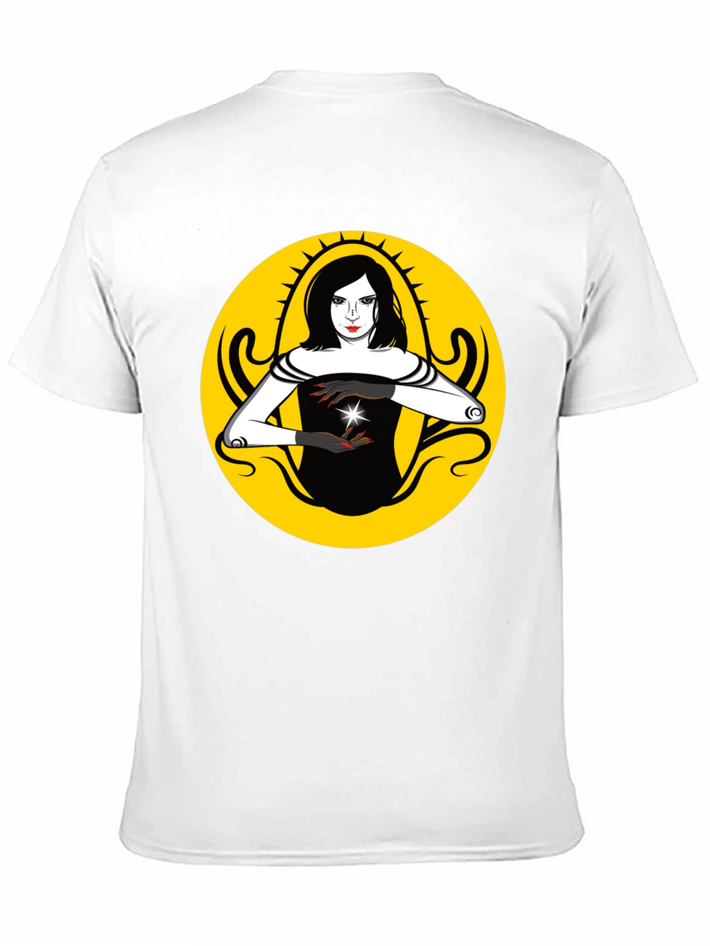 Mystic Woman Graphic T-Shirt - Black
