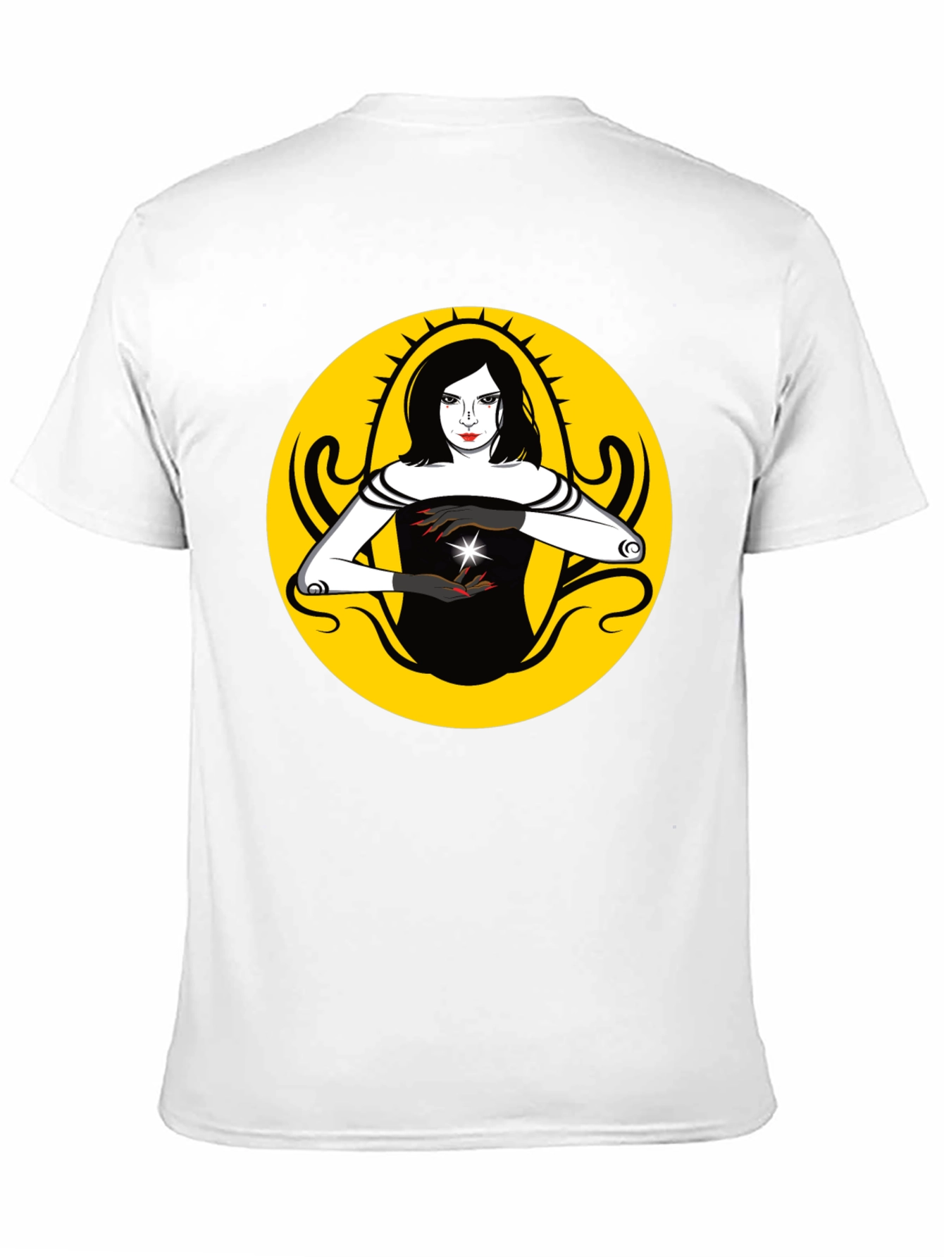 Mystic Woman Graphic T-Shirt - Black