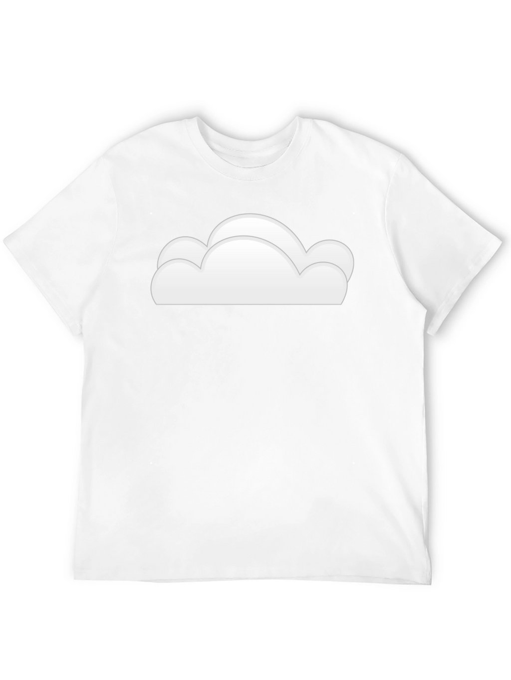Cloud Graphic Black T-Shirt