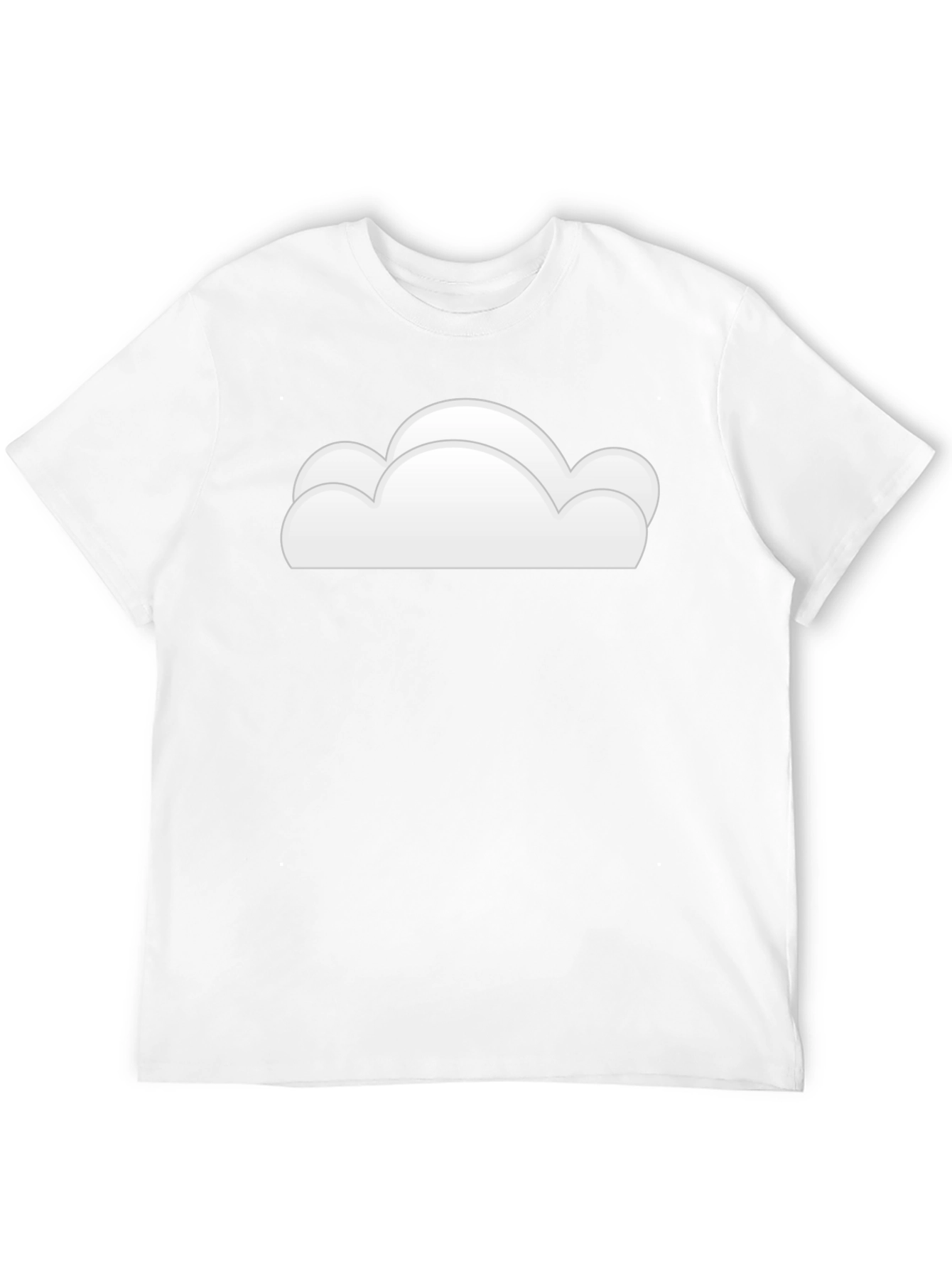 Cloud Graphic Black T-Shirt