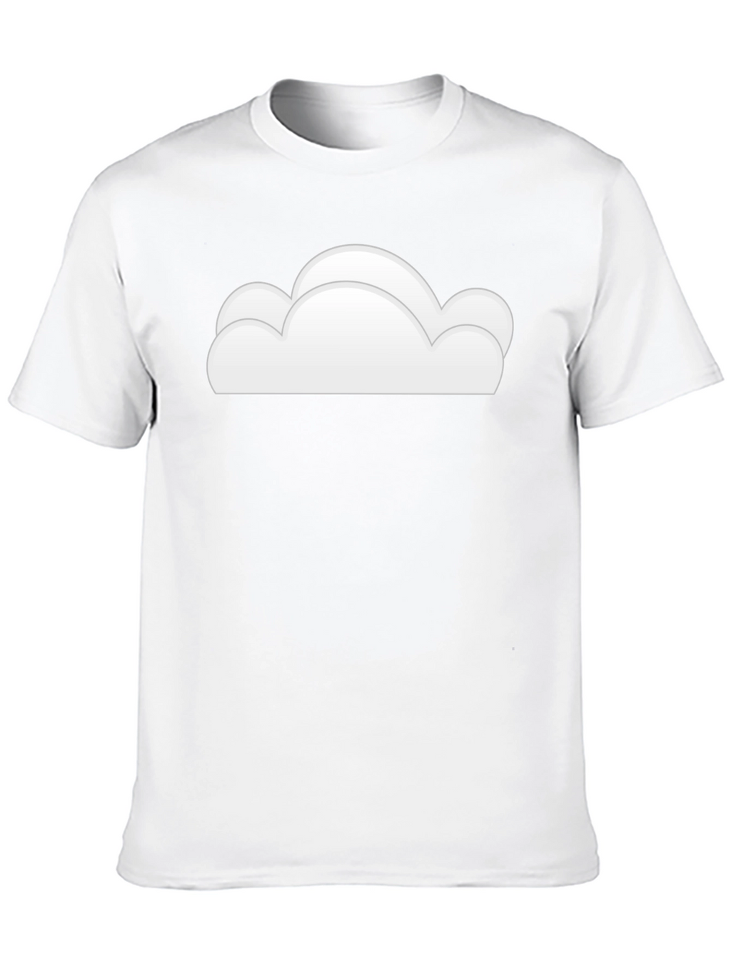 Cloud Graphic Black T-Shirt
