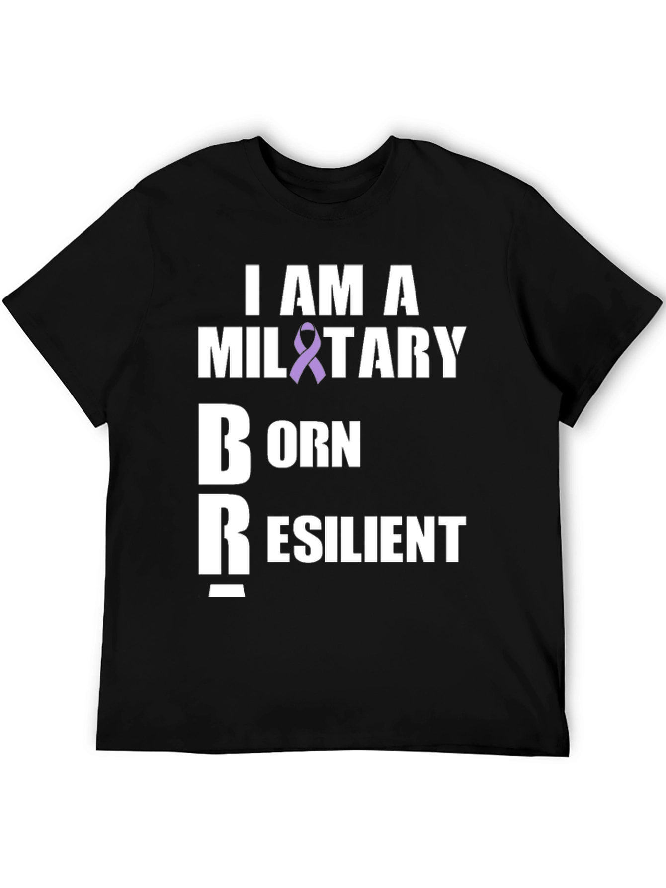 Military Born Resilient T-Shirt