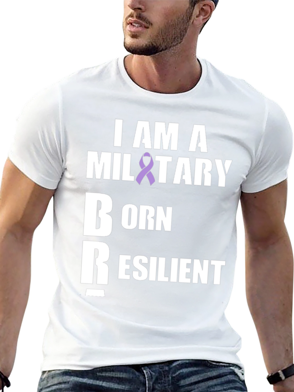 Military Born Resilient T-Shirt