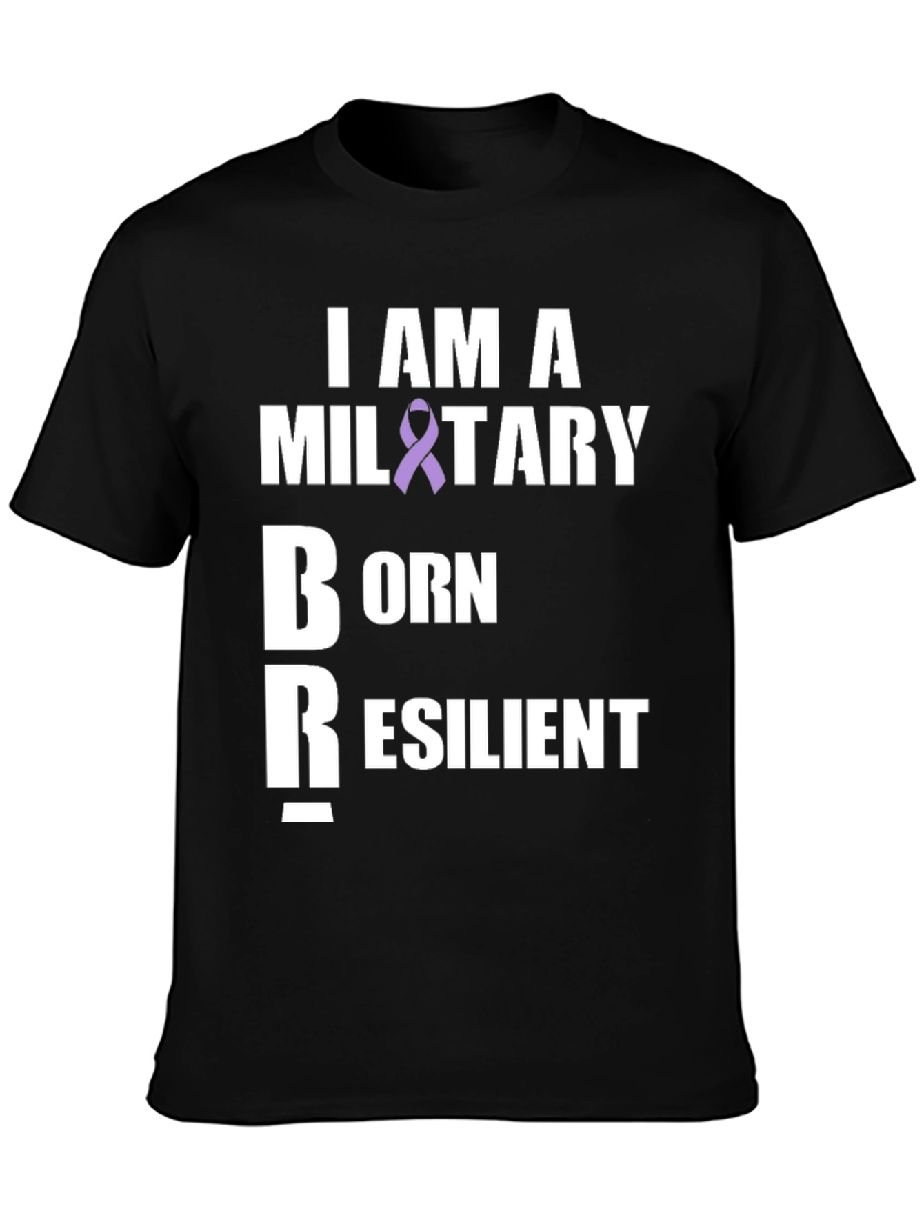 Military Born Resilient T-Shirt