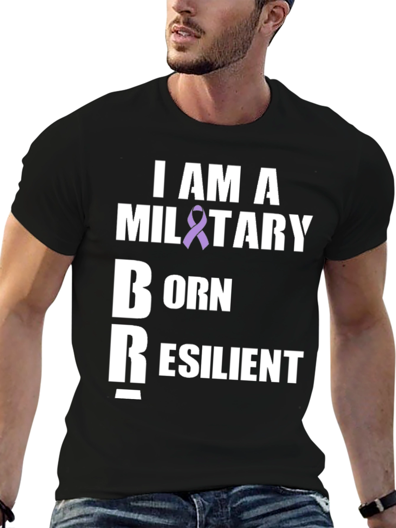 Military Born Resilient T-Shirt