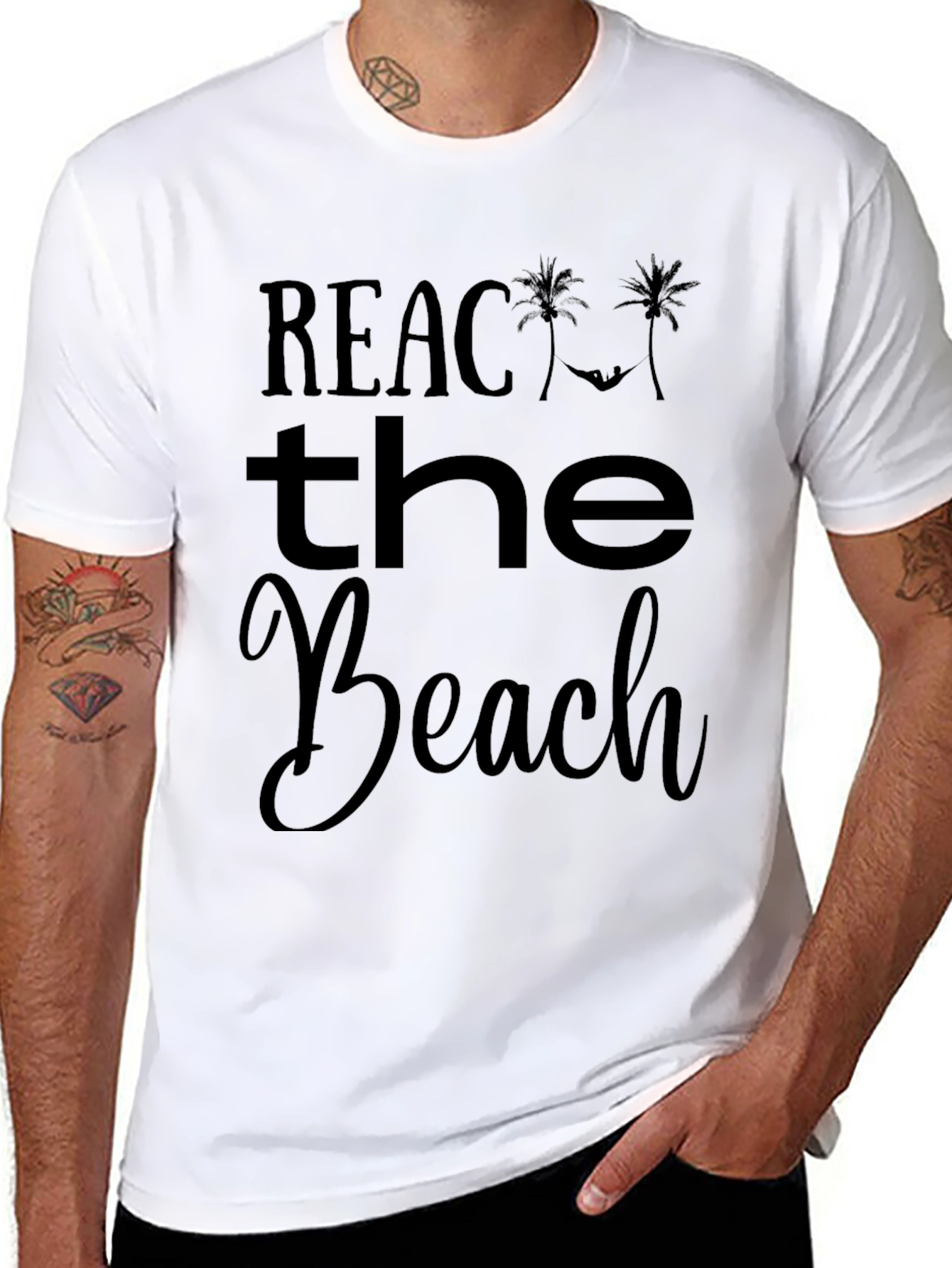 Reach the Beach Graphic T-Shirt
