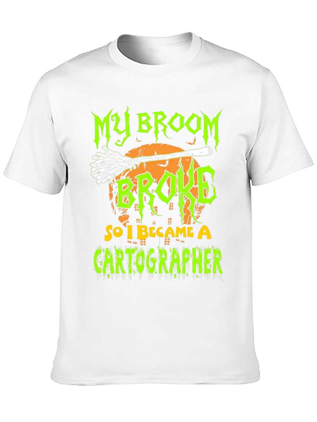 Funny Halloween Cartographer T-Shirt
