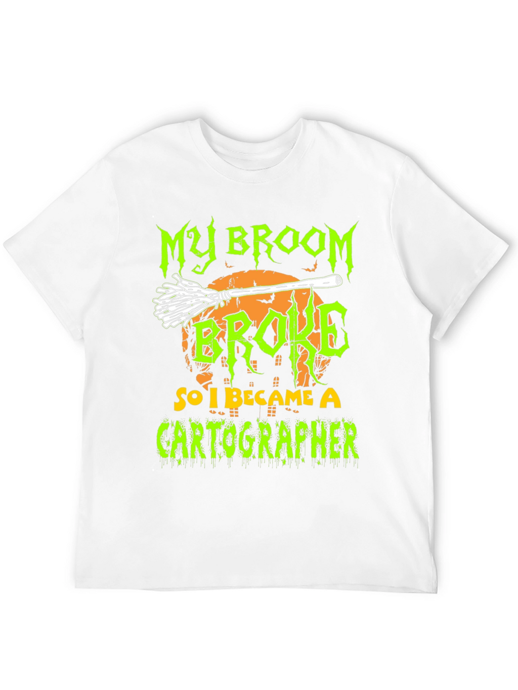 Funny Halloween Cartographer T-Shirt