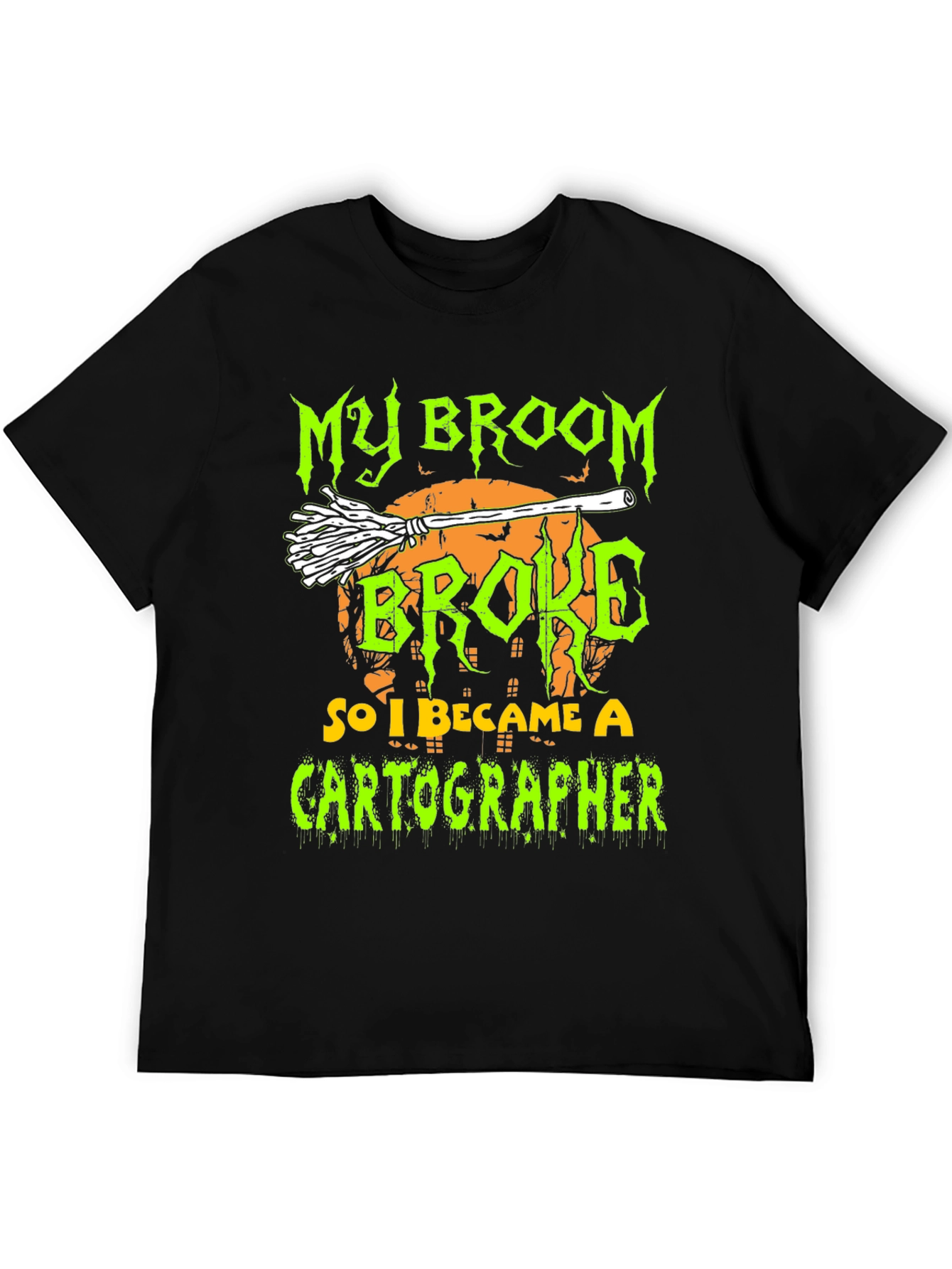 Funny Halloween Cartographer T-Shirt