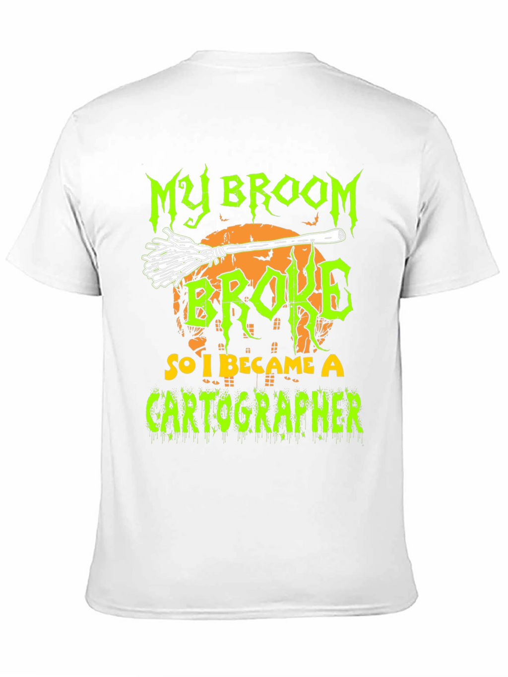 Funny Halloween Cartographer T-Shirt