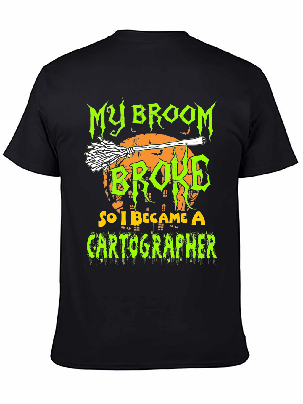 Funny Halloween Cartographer T-Shirt