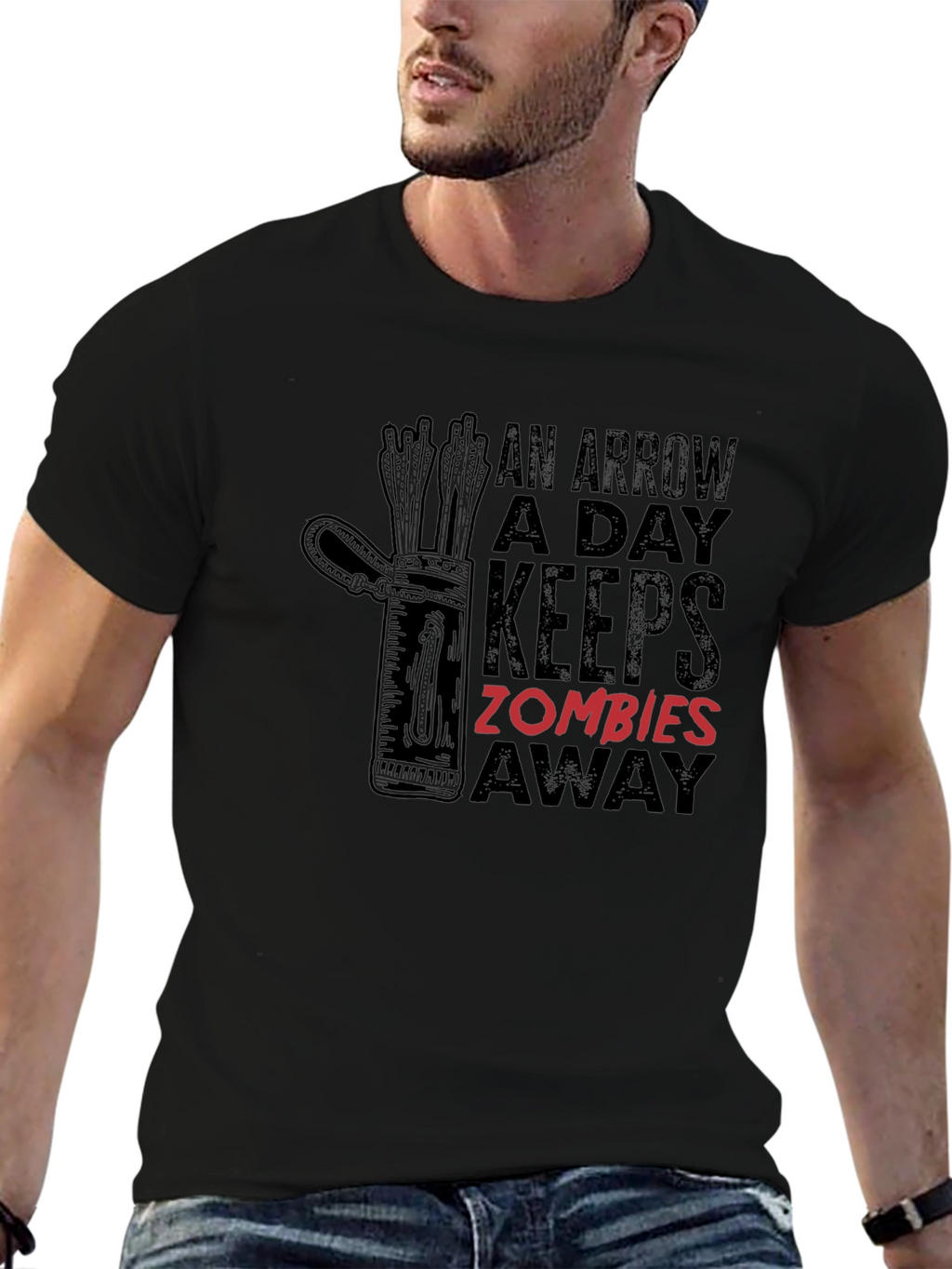 An Arrow A Day Keeps Zombies Away T-Shirt