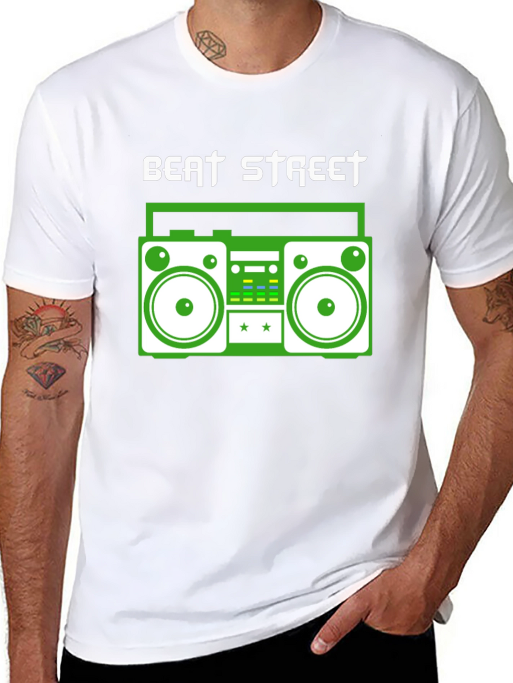 Beat Street Boombox Graphic T-Shirt