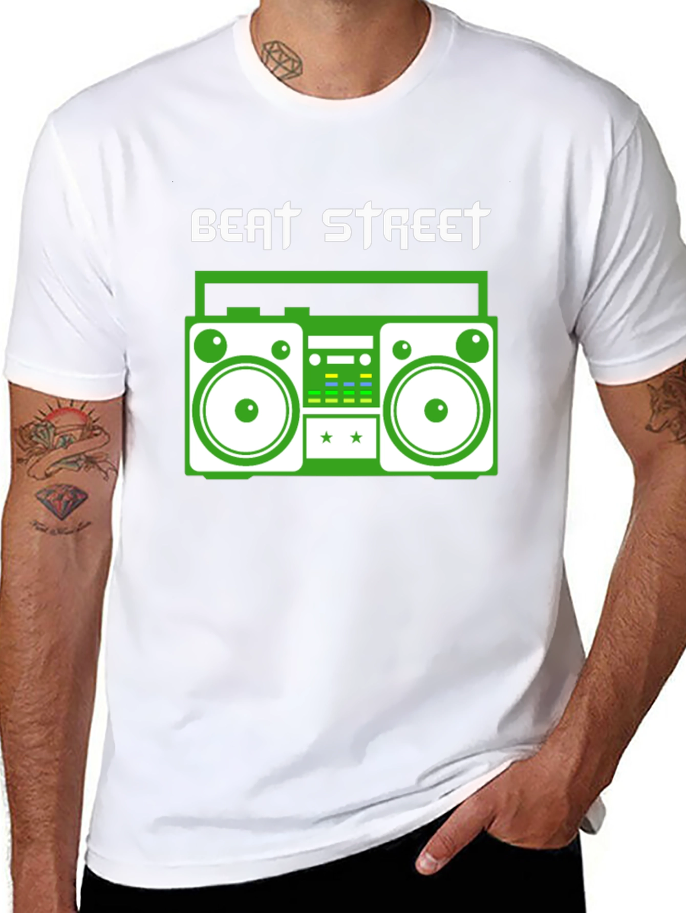 Beat Street Boombox Graphic T-Shirt