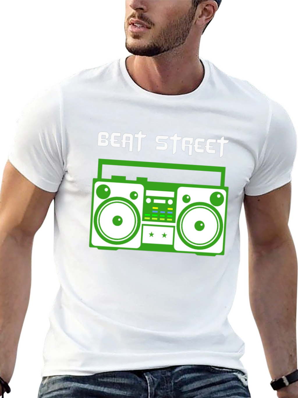Beat Street Boombox Graphic T-Shirt