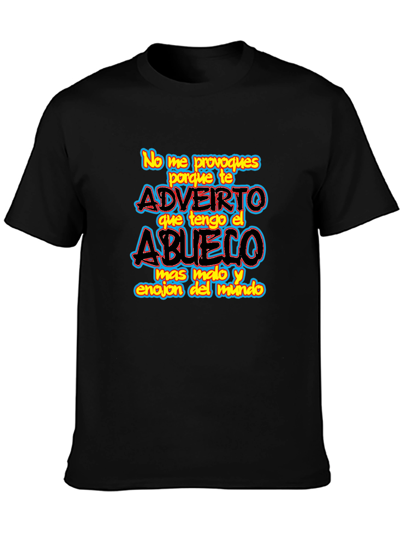 Funny Grandpa T-Shirt:  Dont Provoke Me!