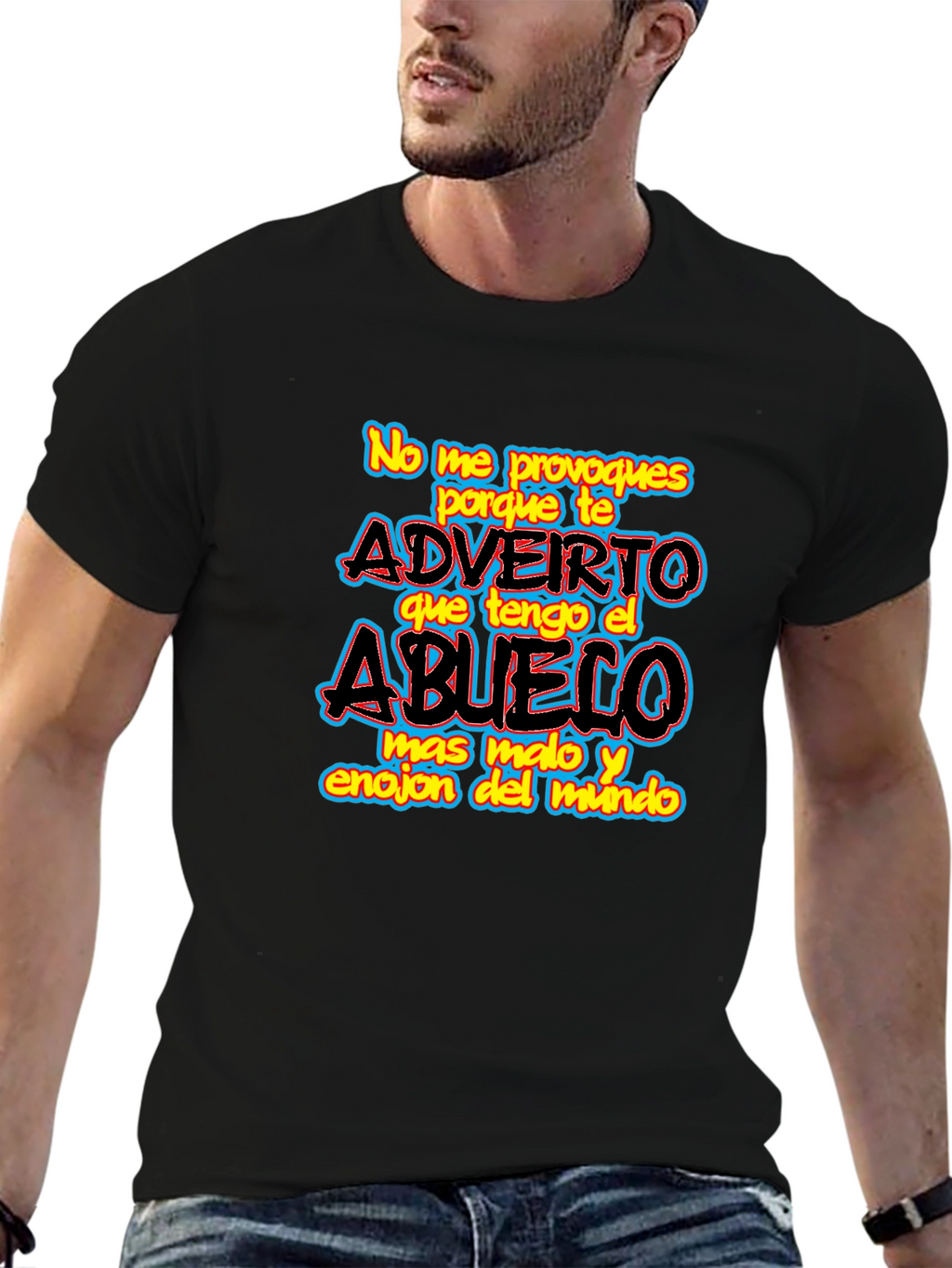 Funny Grandpa T-Shirt:  Dont Provoke Me!
